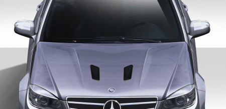 Mercedes  Mercedes-Benz C Class Duraflex Black Series Look Hood - 1 Piece - 112201