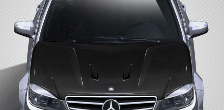 Mercedes  Mercedes-Benz C Class Carbon Creations Black Series Look Hood - 1 Piece - 112319