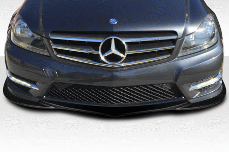 Mercedes  Mercedes-Benz C Class Duraflex L Sport Front Lip Spoiler - 1 Piece - 112746