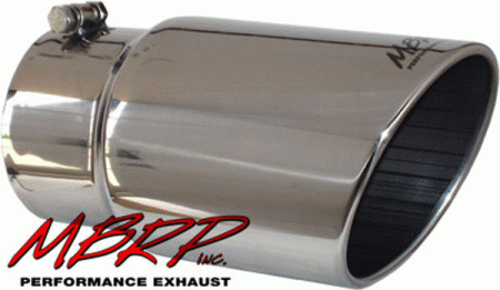 Mercedes  MBRP Angled Rolled End Exhaust Tip T5075