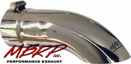 Mercedes  MBRP Turn Down Exhaust Tip T5080
