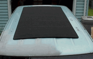 Mercedes  Sliding Ragtop 40 x 80 Inches