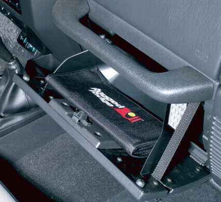 Mercedes  Rugged Ridge Off Road Glove Box & Console Organizer - Nylon - Tri-Fold Configuration - 13305-06