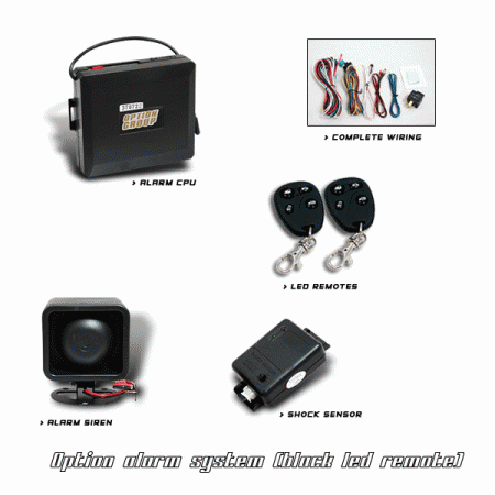 Mercedes  Option Racing Car Alarm System - 72-99112