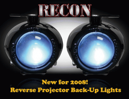 Mercedes  Universal Recon Projector Reverse Light Kit - Rear Mounted - 2PC - 264150