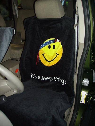 Mercedes  Jeep Smiley Logo Seat Armour Cover