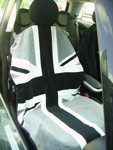 Mercedes  British Flag Seat Armour Cover
