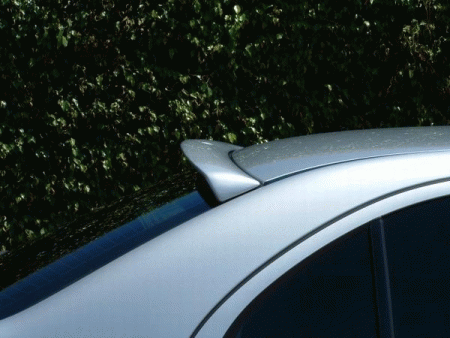Mercedes  Mercedes-Benz C Class Euro Style Rear Roof Glass Spoiler - Unpainted - M203S-R2U