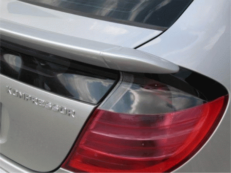 Mercedes  Mercedes-Benz C Class Germany Tuner Style Rear Lip Spoiler - Painted - M203C-L1P