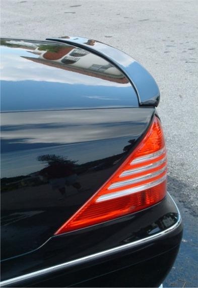Mercedes  Mercedes-Benz CL Class L-Style Rear Lip Spoiler - Unpainted - M215-L1U