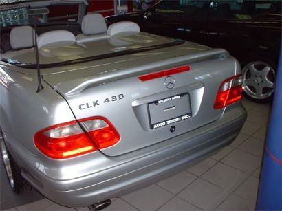 Mercedes  Mercedes-Benz CLK Euro Style Rear Wing Spoiler - Painted - M208CV-W1P