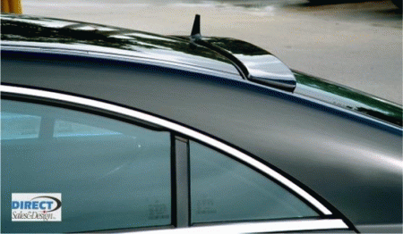 Mercedes  Mercedes-Benz CLK L-Style Rear Roof Glass Spoiler - Painted - M219-R1P