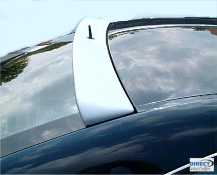 Mercedes  Mercedes-Benz CLK L-Style Rear Roof Glass Spoiler with Antenna Hole - Unpainted - M209C-R1U