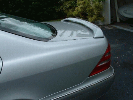 Mercedes  Mercedes-Benz S Class L-Style Rear Wing Spoiler - Painted - M220-W1P