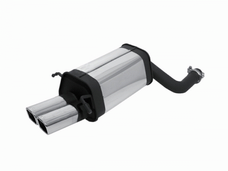 Mercedes  Mercedes-Benz C Class Remus Rear Silencer with Dual Exhaust Tips - Square - 508100 0548