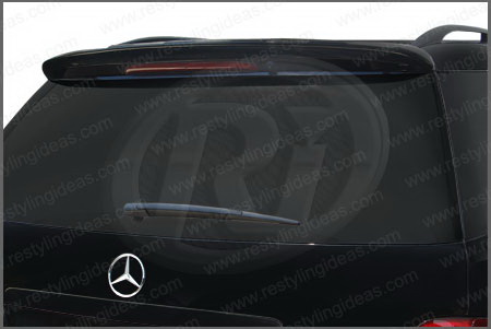 Mercedes  Mercedes-Benz ML Restyling Ideas Factory Style Spoiler - 01-MBML06F