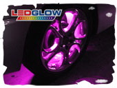 Mercedes  Universal LED Glow Pink Interior Light Tubes with Controller - 4PC - LU-EXP-SC05