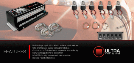 Mercedes  Universal EFX Ultra Intensity Strobe System - 90 Watt