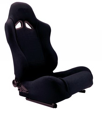 Mercedes  Universal Rampage Race Seat - All Black - 124105