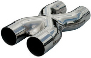 Mercedes  Universal Ractive Oval Slant Cut Right Exhaust Tip