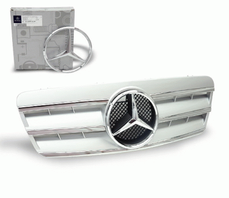 Mercedes  Mercedes CLK 4CarOption Front Hood Grille - GRG-W2089802GCL3-S