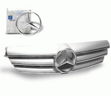 Mercedes  Mercedes CLK 4CarOption Front Hood Grille - GRG-W2090307F-CL3SL