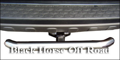 Mercedes  Universal Black Horse Rear Bumper Protector - RBP1000A