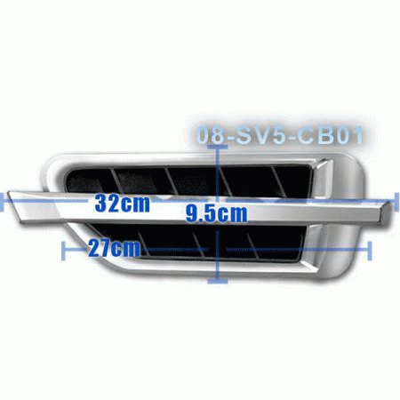 Mercedes  Universal Restyling Ideas Side Vent - 08-SV5-CB01