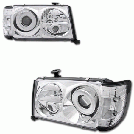 Mercedes  Chrome Projector Headlights - 300E 400E 500E