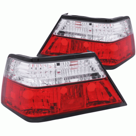 Mercedes  Mercedes-Benz E Class Anzo Taillights with Red Housing - Clear Lens - 221159
