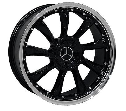 Mercedes  19 Inch BlackS - 4 Wheel Set