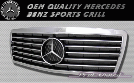 Mercedes  W202 Chrome Sport Grille