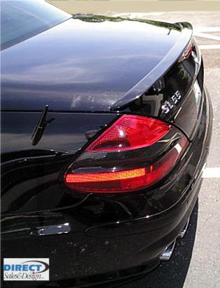 Mercedes  Rear Lip Spoiler Painted