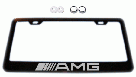 Mercedes  AMG Black Plate Frame