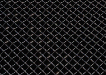 Mercedes  T-Rex Stainless Steel Wire Mesh Flat - Black - 51009