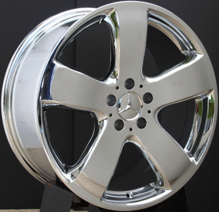 Mercedes  19 inch Chrome AMG style - 4 wheel set