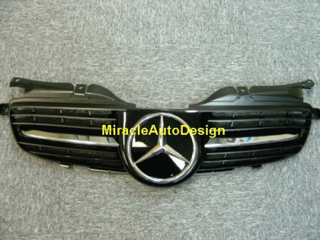 Mercedes  R170 SLK Black Grille 98-04