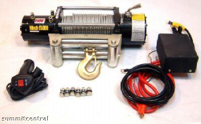 Mercedes  9500 LB Electric Winch Kit