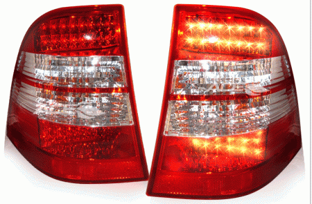 Mercedes  Red LED Taillights