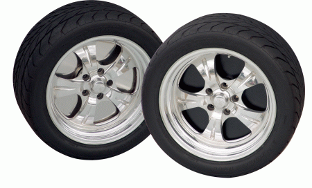 Mercedes  RideTech 22 Inch 6-Lug Wheelplate Set - Stainless Steel - 83322001