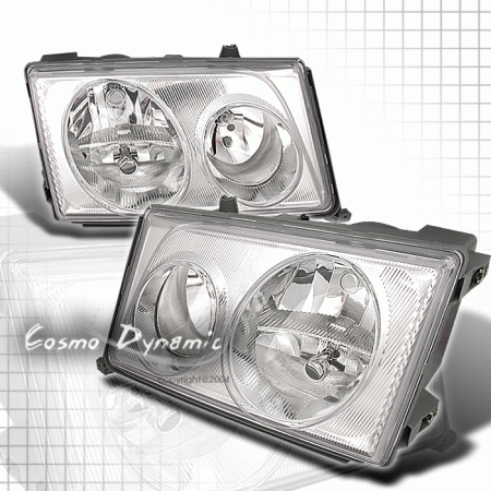 Mercedes  Chrome Crystal Headlights - 300E 400E 500E