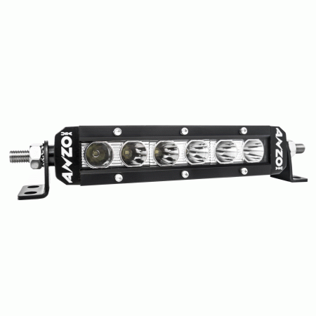 Mercedes  Universal Anzo Rugged Off Road Light 6 Inch 5W High Intensity LED Single Row - Spot - 881046