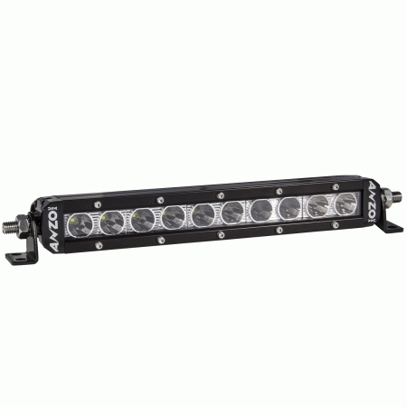 Mercedes  Universal Anzo Rugged Off Road Light 10 Inch 5W High Intensity LED Single Row - Spot - 881047
