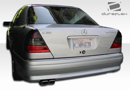 Mercedes  Mercedes-Benz C Class Duraflex AMG Look Rear Bumper Cover - 1 Piece - 101486