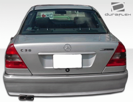 Mercedes  Mercedes-Benz C Class Duraflex CR-S Rear Lip Under Spoiler Air Dam - 1 Piece - 105078