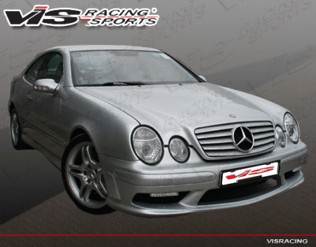 Mercedes  Mercedes-Benz CLK VIS Racing C63 Front Bumper - 98MEW2082DC63-001