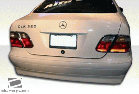 Mercedes  Mercedes-Benz CLK Duraflex BR-S Rear Lip Under Spoiler Air Dam - 1 Piece - 102324