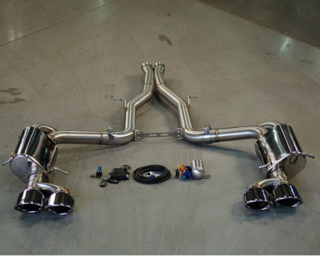 Mercedes  Mercedes-Benz C Class Agency Power Catback Exhaust System with Hardware & Remote - AP-C63-170