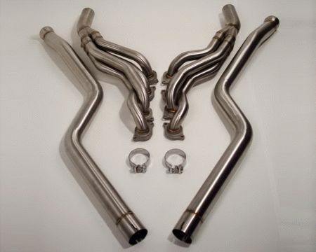 Mercedes  Mercedes-Benz C Class Agency Power Catless Headers & Section 1 Mid-Pipes - AP-C63-175