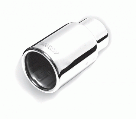 Mercedes  Gibson Stainless Rolled Edge Straight Exhaust Tip - 500375